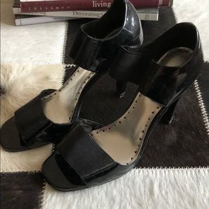 BCBG Black Patent Heels